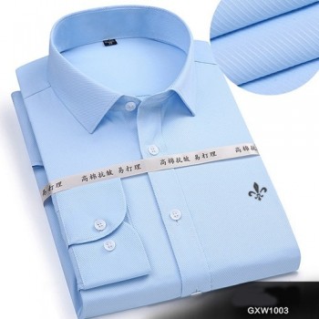 DUDALINA 2018 Men Casual Long Sleeved Solid shirt Slim Fit Male Social Business Dress Shirt Brand Men Clothing Soft Comfortable