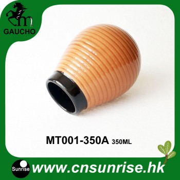 1Pcs/Lot Original Argentina Yerba Mate Calabash Gourds Ceramic Mate Cups Nice Appearance Hot Sales MT001-350A