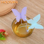 HOOMIN Silicone Teabags Tea Tools Kitchen Gadget Tea Bags Strainers Filter Tea Infuser Cute Butterfly