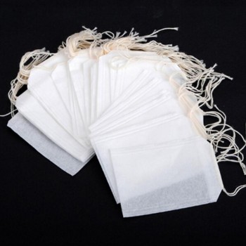 100pcs Teabags Empty Scented Tea Tea Strainers Bags With String Heal Seal Filter Paper Herb Loose Tea Soaking Pockets 5.5cm*6cm