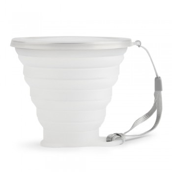270ML Telescopic Collapsible Silicone Folding Cup Tea Coffee Cups Foldable Folding Cup Travel Camping Sports Water Drinking Cup