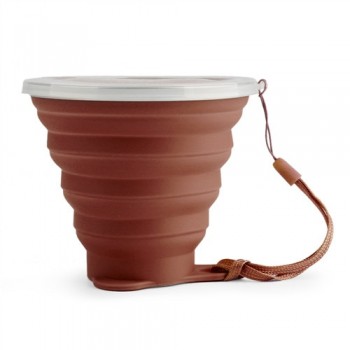 270ML Telescopic Collapsible Silicone Folding Cup Tea Coffee Cups Foldable Folding Cup Travel Camping Sports Water Drinking Cup