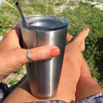 UPORS 4/8Pcs Reusable Drinking Straw High Quality 304 Stainless Steel Metal Straw with Cleaner Brush For Mugs 20/30oz