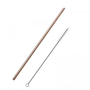 2/4/8Pcs Reusable Drinking Straw High Quality 304 Stainless Steel Metal Straw with Cleaner Brush For Mugs 20/30oz