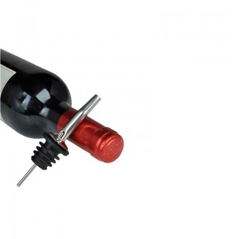 6pcs Stainless Olive Oil Steel Free Flow Pourers Liquor Bottle Pourer Wine Spout Dispenser