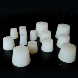 8mm Home Brew Wine Stoppers Silicone Plug With Hole For Airlock Valve Bubbler Grade Silicone Rubber Stopper