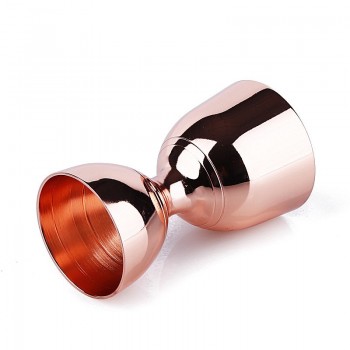 Premium Double End Cocktail Jigger 1/2 oz ( 25/50ml )  in Mirror, Copper, Golden, Black amp; Bronze Finish,  Barware / Bar Tools