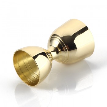 Premium Double End Cocktail Jigger 1/2 oz ( 25/50ml )  in Mirror, Copper, Golden, Black amp; Bronze Finish,  Barware / Bar Tools