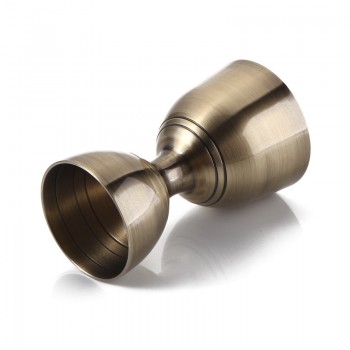 Premium Double End Cocktail Jigger 1/2 oz ( 25/50ml )  in Mirror, Copper, Golden, Black amp; Bronze Finish,  Barware / Bar Tools