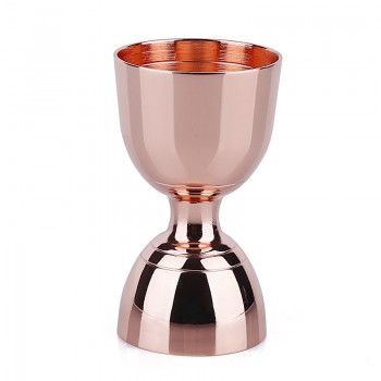 Premium Double End Cocktail Jigger 1/2 oz ( 25/50ml )  in Mirror, Copper, Golden, Black amp; Bronze Finish,  Barware / Bar Tools