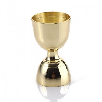 Premium Double End Cocktail Jigger 1/2 oz ( 25/50ml )  in Mirror, Copper, Golden, Black amp; Bronze Finish,  Barware / Bar Tools