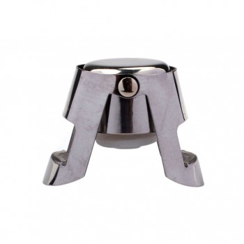 Stainless Steel Champagne Bottle Stopper Sparkling Grape Wine Bottle Plug Vacuum Sealer Bottle Liquor Flow Stopper Cap Bar C0528