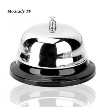8.5*5.5cm Stainless Steel Bar Bell Desk Kitchen Hotel Counter Reception Restaurant Bar Ringer Call Bell Service Bar Tools