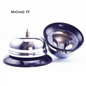 8.5*5.5cm Stainless Steel Bar Bell Desk Kitchen Hotel Counter Reception Restaurant Bar Ringer Call Bell Service Bar Tools