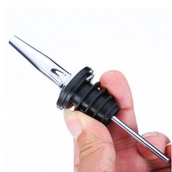 3pcs! stainless steel Liquor Spirit Pourer Olive Oil Pourer Dispenser Wine Stopper Barware Oil Bottle for Bartender appliance