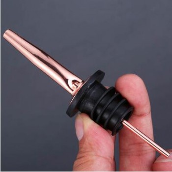 3pcs! stainless steel Liquor Spirit Pourer Olive Oil Pourer Dispenser Wine Stopper Barware Oil Bottle for Bartender appliance