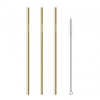 2pc/4pcs Reusable Metal Drinking Straws Colorful Stainless Steel Sturdy Bendy or Upright Drinks Straw for Mugs + Cleaning Brush