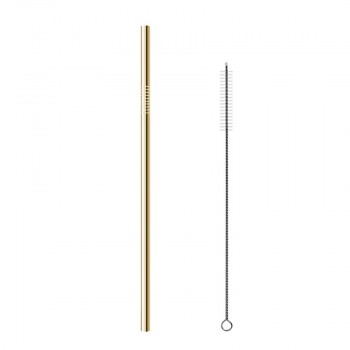 2pc/4pcs Reusable Metal Drinking Straws Colorful Stainless Steel Sturdy Bendy or Upright Drinks Straw for Mugs + Cleaning Brush