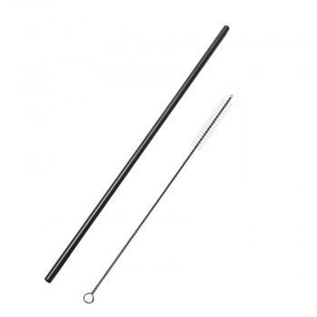 2pc/4pcs Reusable Metal Drinking Straws Colorful Stainless Steel Sturdy Bendy or Upright Drinks Straw for Mugs + Cleaning Brush