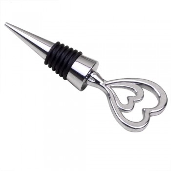 Wine Bottle Stopper Metal Clear Rhinestones Bar tools Accessories Wine Stopper vacuum sealed 2018 drop shipping