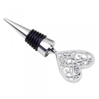 Wine Bottle Stopper Metal Clear Rhinestones Bar tools Accessories Wine Stopper vacuum sealed 2018 drop shipping