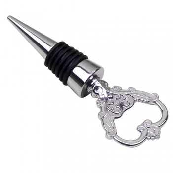 Wine Bottle Stopper Metal Clear Rhinestones Bar tools Accessories Wine Stopper vacuum sealed 2018 drop shipping