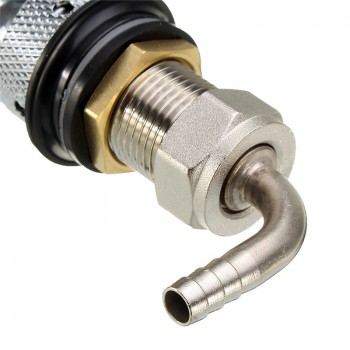 Stainless Steel G5/8 Beer Faucet Adjustable Beer Heads Faucet Flow Control Switch Shank Keg Tap Dispenser