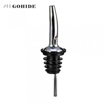 GUH 3pcs/lot Stainless Steel Liquor Spirit Pourer Flow Wine Bottle Pourer Spout Wine Stopper Barware Oil Bottle Wine Pourers