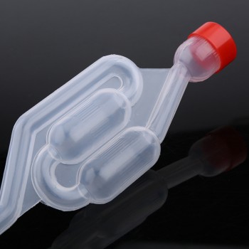 Water Seal Exhaust One way Home Brew Wine Fermentation Airlock Brewing Sealed Plastic Air Lock Check Valve Water Sealed Valves