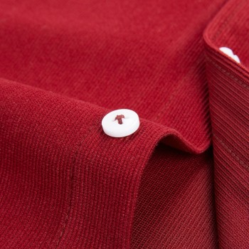 T-Bird 2108 New Shirts Men Clothing Long Sleeves Corduroy Dress Shirt Autumn Brand Casual Mens Shirt Solid Male Slim Fit Shirt