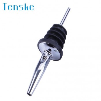 Tenske Pourer 1pc Stainless Steel Oil Cork Bartender Wine Mouth Wine Accessories #10 2018 GIFT Drop  C0606
