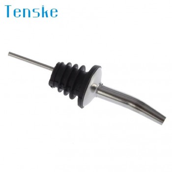 Tenske Pourer 1pc Stainless Steel Oil Cork Bartender Wine Mouth Wine Accessories #10 2018 GIFT Drop  C0606