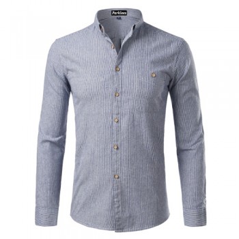 Striped Men Shirt 2017 Spring Autumn Men Shirt Slim Fit Long Sleeve Chemise Homme Casual Button Down Mens Dress Shirts Plus Size