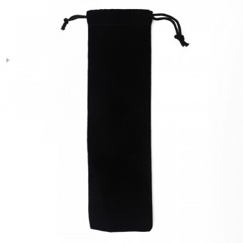 JANKNG 1-Pcs Metal Straw Bags Mutil-Color Resuable Straw Linen Storage Bag Pouch Chopsticks Spoon Tableware Bag Clean Brush