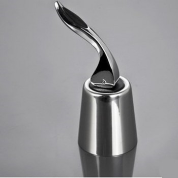 Stainless Steel Vacuum Sealed Red Wine Storage Bottle Stopper Sealer Saver Preserver Champagne Closures Lids Caps Home Bar Tool