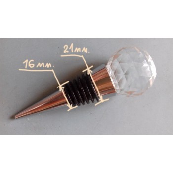 Home Wine Collection Red Wine Bottle Stopper Crystal Glass Vacuum Seale Wine Stopper