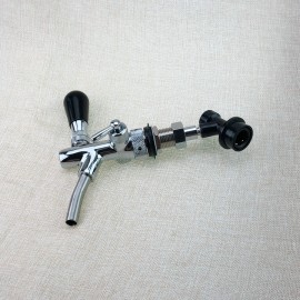 Beer Tap Faucet with Ball Lock ,Adjustable Facuet with chrome plating For Cornelius Keg,homebrew kegging kit