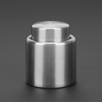 Bottle Stopper Stainless Steel Red Wine Stopper Vacuum Sealed Wine Bottle Stopper Cap Champagne Sealer Bar Kitchen Tools