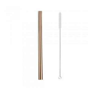 Extra Wide Metal Straw Stainless Steel Straw Reusable Drinking Straws Diameter 12mm Tube Smoothies Tapioca Pearls Bar Party