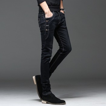2019 spring New style high quality casual Fashion Classics business Jeans,mens Denim Pants ,Casual jeans men size 28-36