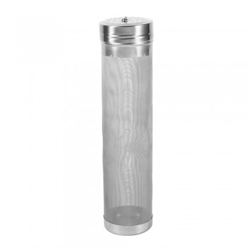 300 Micron Stainless Steel Homebrew Brew Beer Hop Spider Mesh Filter Strainer With Hook Reusable Beer Brewing Bar Accessories
