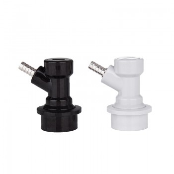 1/4 Homebrew Beer Lock Keg Disconnect Liquid Gas Connectors Ball Keg Connector Dispenser Straight Mouth Threaded Mouth