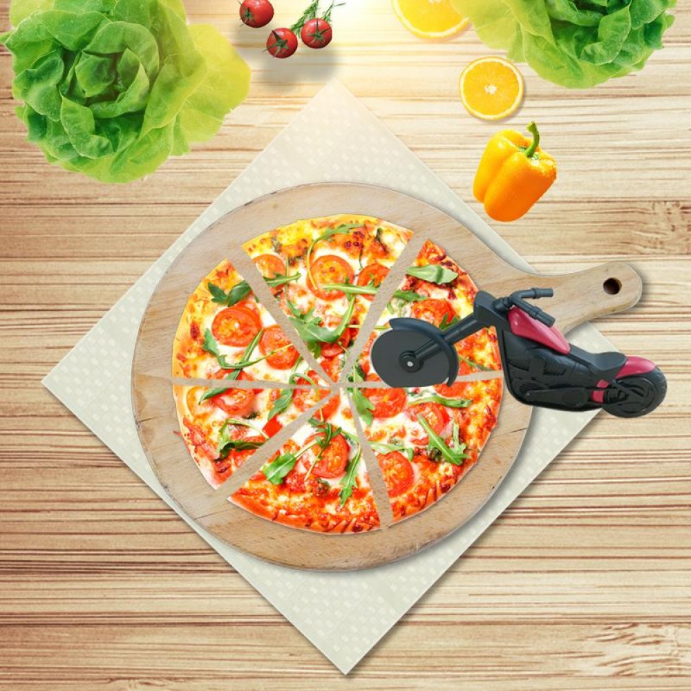 Creative Motorcycle Pizza Cutter Innovative Pizza Wheel Roller Tool Bicycle Pizza Cut Tool Stainless Steel Pizza Cutter Wholesal