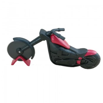 Creative Motorcycle Pizza Cutter Innovative Pizza Wheel Roller Tool Bicycle Pizza Cut Tool Stainless Steel Pizza Cutter Wholesal