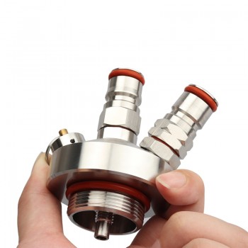 New 304 Stainless Steel Mini Keg Tap Dispenser with 12 beer hose for Mini Craft Beer Keg Growler Homebrew Spear 3.6L/5L/10L