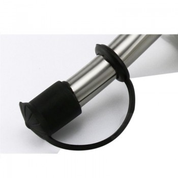 4 Pcs Stainless Steel Liquor Bottle Pour Pourer Cap Wine Spout Dispenser with Covers for Bars KTV Hotel Birtyday Party