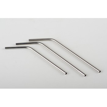 WOWSHINE Free shipping 100pcs/lot Metal drinking straw stainless steel strawthickness 0.55mm not 0.3mm cheap one 6MMx215MM FDA