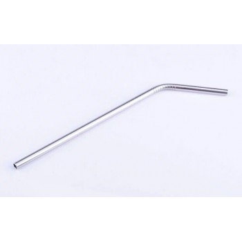WOWSHINE Free shipping 100pcs/lot Metal drinking straw stainless steel strawthickness 0.55mm not 0.3mm cheap one 6MMx215MM FDA