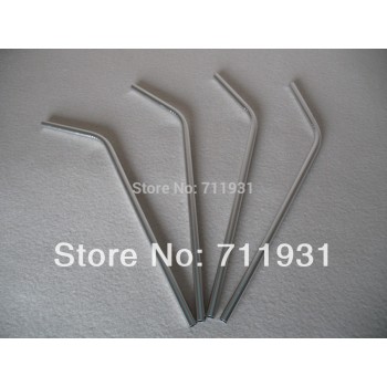 WOWSHINE Free shipping 100pcs/lot Metal drinking straw stainless steel strawthickness 0.55mm not 0.3mm cheap one 6MMx215MM FDA