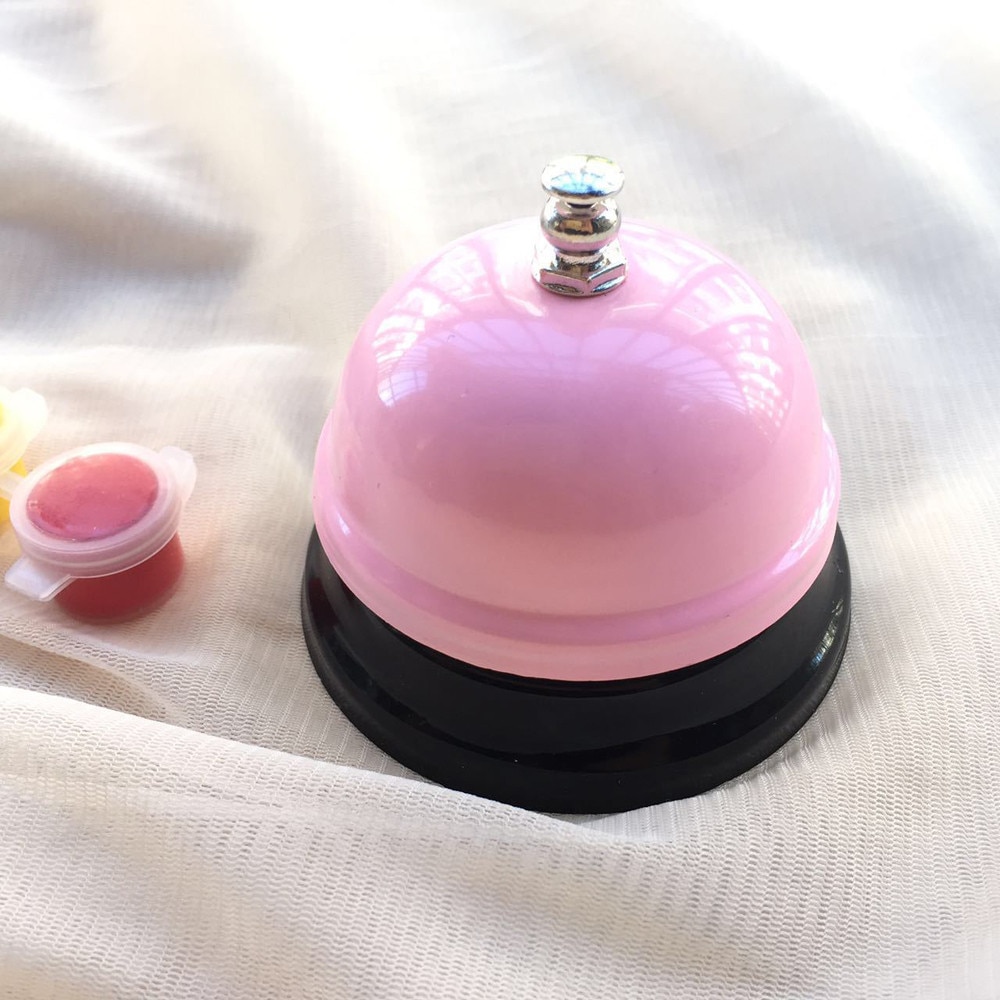 Hotel Counter Desk Bell Ring Metal Reception Restaurant Kitchen Bar Service Call